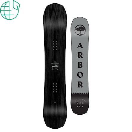 Snowboard Arbor Element Black Camber 2020 - 1