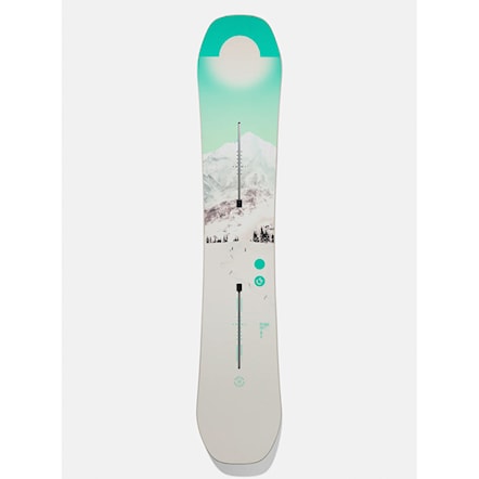 Snowboard Burton Feelgood Flying V First Tracks 2026 - 3