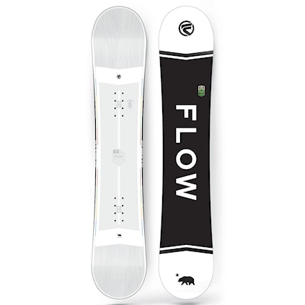 Snowboard Flow Merc white 2018 - 1