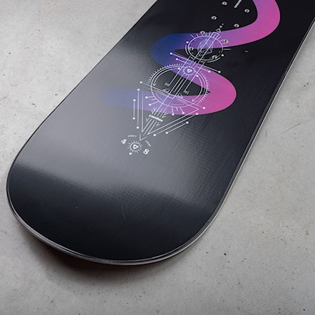 Snowboard Gravity Sirene Black 2024 - 21