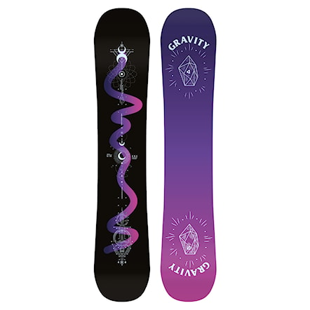 Snowboard Gravity Sirene Black 2024 - 1
