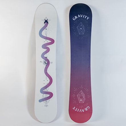 Snowboard Gravity Sirene White 2024 - 1