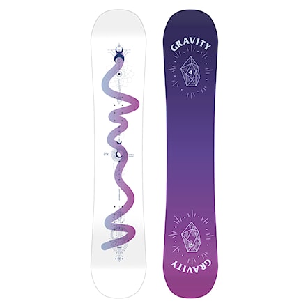 Snowboard Gravity Sirene White 2024 - 1