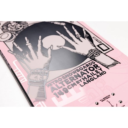 Snowboard Nitro Alternator X Hailey 2026 - 3