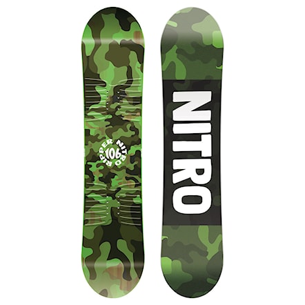 Snowboard Nitro Ripper Kids Green 2021 - 1