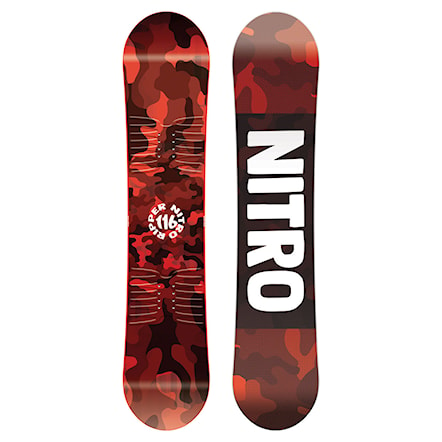 Snowboard Nitro Ripper Kids Red 2021 - 1