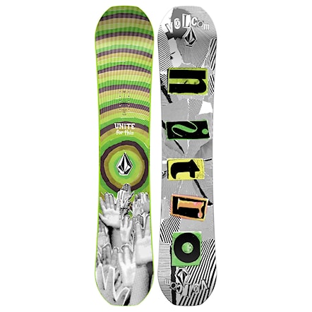 Snowboard Nitro Ripper Youth X Volcom 2023 - 1