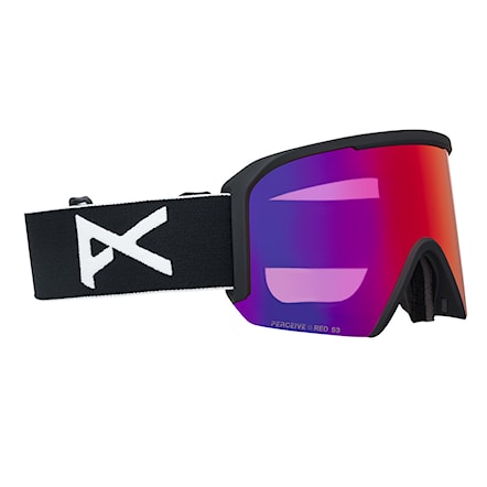 Snowboard Goggles Anon Nesa S black | perceive sunny red+p.cloudy burst 2026 - 3
