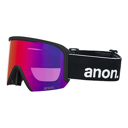 Snowboard Goggles Anon Nesa S black | perceive sunny red+p.cloudy burst 2026 - 4