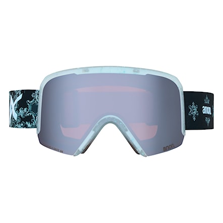 Snowboard Goggles Anon Nesa S snow flurry | perceive sunny onyx+p.cloudy burst 2026 - 2