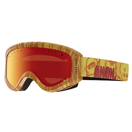 Snowboardové okuliare Anon Tracker beastmaster | red amber 2015 - 1