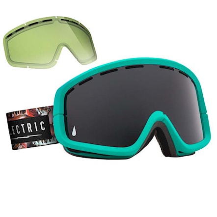 Snowboardové brýle Electric Egb2 grills | jet black+light green 2015 - 1