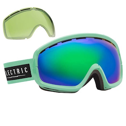 Snowboard Goggles Electric Egb2S c foam | bronze/green chrome+light green 2015 - 1