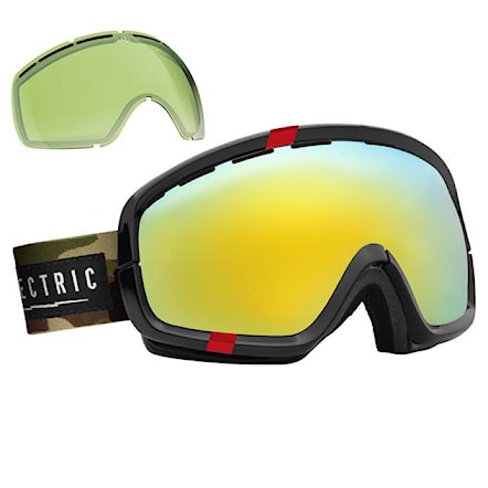 Snowboard Goggles Electric Egb2S roots | bronze/gold chrome+light green 2015 - 1