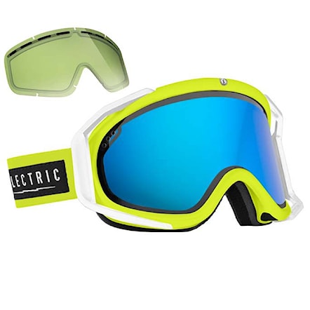 Snowboard Goggles Electric Rig nukus | bronze/blue chrome+light green 2015 - 1