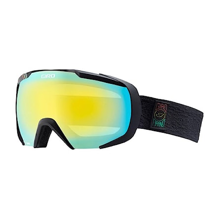 Snowboard Goggles Giro Onset rasta spirit | loden yellow 2015 - 1
