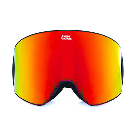Snowboardové brýle Horsefeathers Lynx black | mirror red 2026 - 2