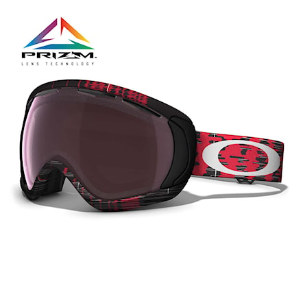 Snowboard Goggles Oakley Canopy Torstein Horgmo reverb red | prizm black iridium 2015 - 1