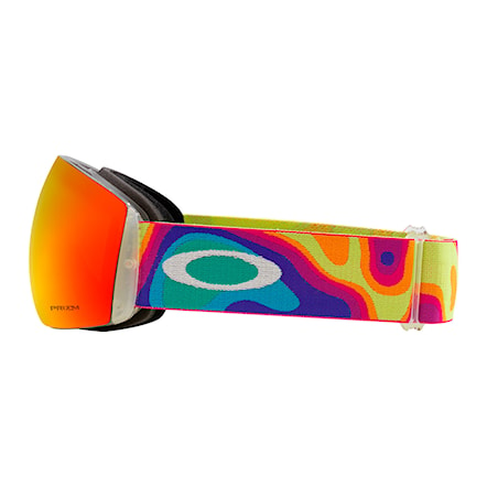 Gogle snowboardowe Oakley Flight Deck L heat map| prizm snow torch iridium 2025 - 2