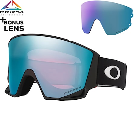 Gogle snowboardowe Oakley Flow Scape L matte black | prizm sapphire & prizm iced 2026 - 1