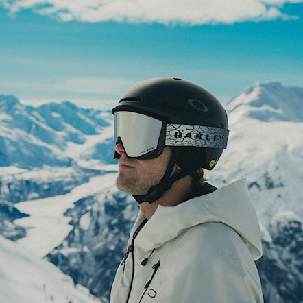 Snowboardové brýle Oakley Flow Scape M matte white | prizm sapphire & prizm iced 2026 - 7