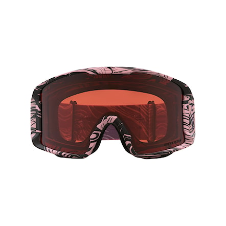 Snowboardové okuliare Oakley Line Miner L toadstool swirl | prizm snow garnet 2025 - 4