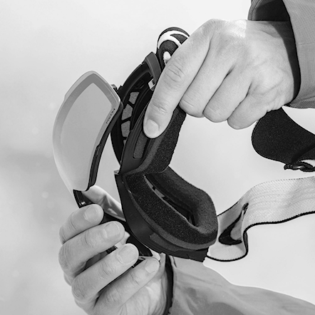 Gogle snowboardowe Oakley Line Miner Pro M matte black | prizm sapphire & prizm iced 2026 - 7