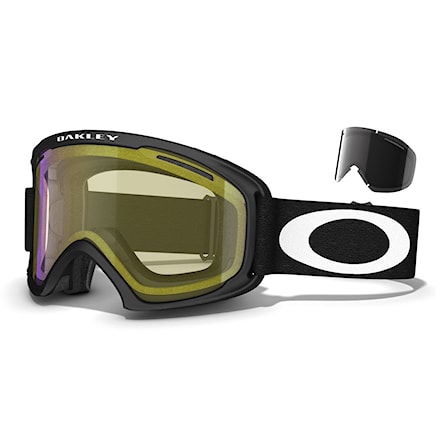 Goggles Oakley O2 XL matte black Snowboard Zezula