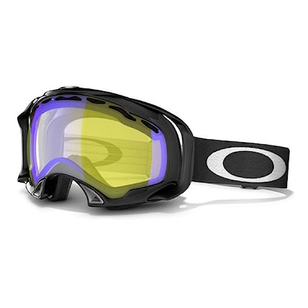 Gogle snowboardowe Oakley Splice jet black | h.i. amber polarized 2013 - 1