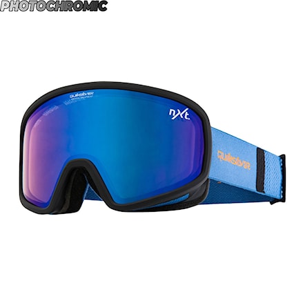 Gogle snowboardowe Quiksilver Browdy NXT black | nxt mlv blue s1s3 2024 - 1