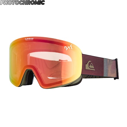 Snowboardové okuliare Quiksilver QSRC NXT fade out | nxt mlv red s1s3 2024 - 1