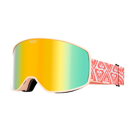 Snowboardové okuliare Roxy Storm Peak Chic buttercream | rose gold ml s3 2025 - 1