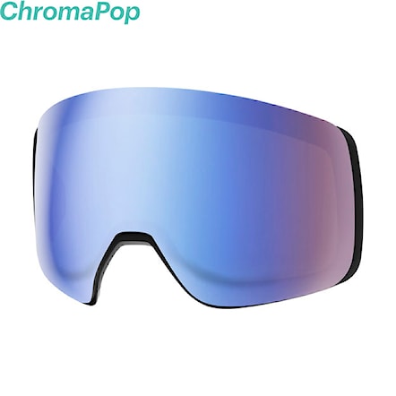 Snowboardové okuliare Smith 4D Mag chalk space invader | cp sun black gold m+cp storm blue 2026 - 5