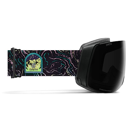 Snowboardové okuliare Smith 4D Mag marion haerty ac | cp sun black+cp storm blue s 2026 - 2