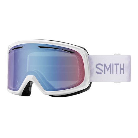 Snowboard Goggles Smith As Drift white florals | blue sensor 2021 - 1