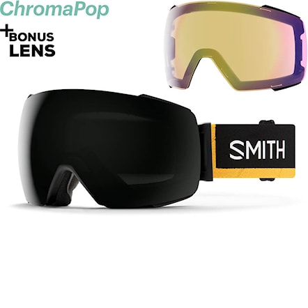 Snowboard Goggles Smith As Io Mag ac tnf x austin smith | chromapop sun black+storm rose flash 2021 - 1