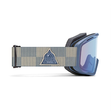 Snowboardové okuliare Smith Blazer granite blue | blue sensor mirror antifog 2025 - 3