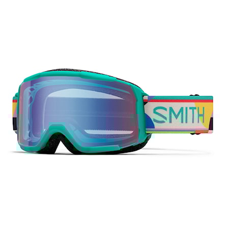 Snowboardové okuliare Smith Daredevil jade formations | blue sensor mirror 2026 - 1