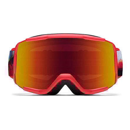 Snowboardové okuliare Smith Daredevil patrol mixed signals | red sol-x mirror 2026 - 3