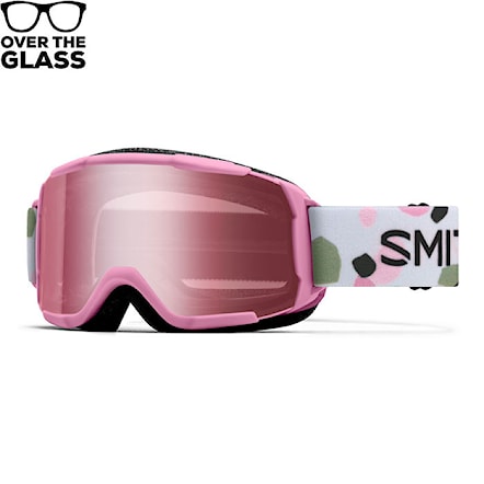 Snowboard Goggles Smith Daredevil proper pink paint brush | ignitor mirror 2025 - 1