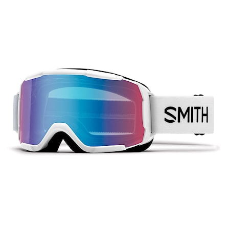 Snowboardové okuliare Smith Daredevil white | blue sensor mirror 2026 - 1