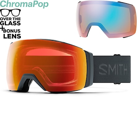 Snowboardové okuliare Smith I/O Mag XL slate | cp ed red mirror+cp storm blue 2026 - 1