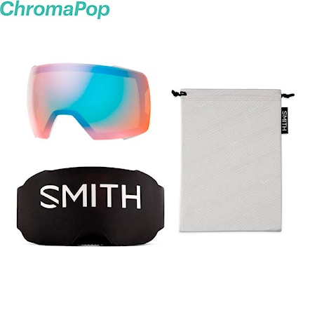 Gogle snowboardowe Smith I/O Mag XL dawn petrol | cp sun black+cp storm blue 2025 - 3