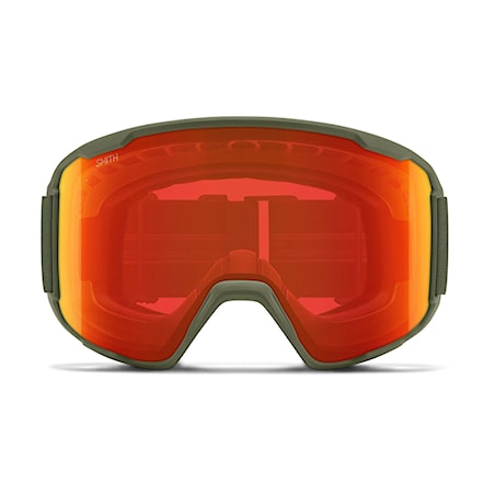 Snowboardové okuliare Smith Preview fatigue green | cp everyday red mirror 2026 - 3