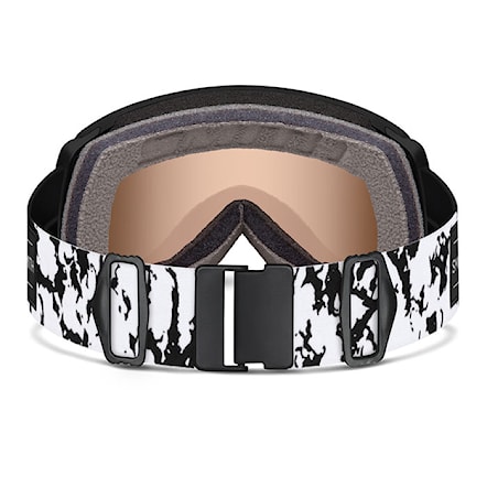 Snowboardové brýle Smith Proxy black marble | cp pro photochromic gold mirror 2025 - 4