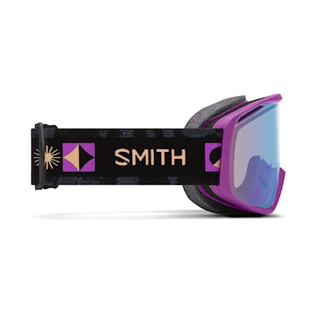 Snowboard Goggles Smith Rally vivid violet | blue sensor mirror antifog 2025 - 3