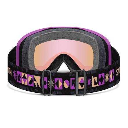 Snowboard Goggles Smith Rally vivid violet | blue sensor mirror antifog 2025 - 4