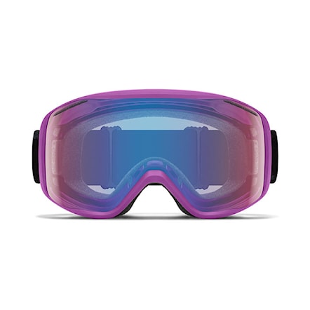 Snowboard Goggles Smith Rally vivid violet | blue sensor mirror antifog 2025 - 5