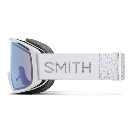 Gogle snowboardowe Smith Rally white chunky knit | blue sensor 2026 - 2