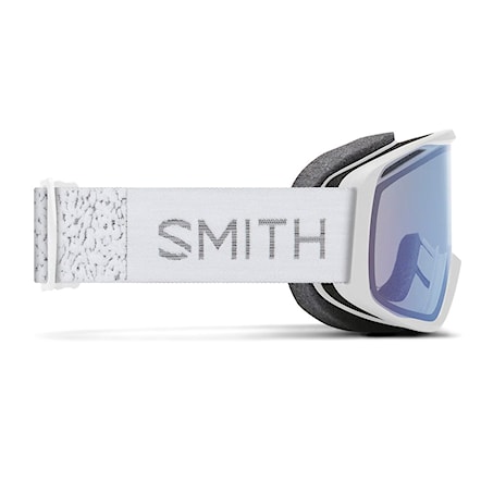 Gogle snowboardowe Smith Rally white chunky knit | blue sensor 2026 - 4